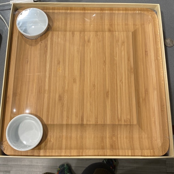 NIB Cooking time is family time cheeseboard and cutlery set - Picture 3 of 4